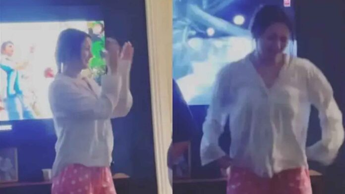 Pakistani actress Hania Amir went viral by dancing to Shah Rukh Khan's Bollywood song